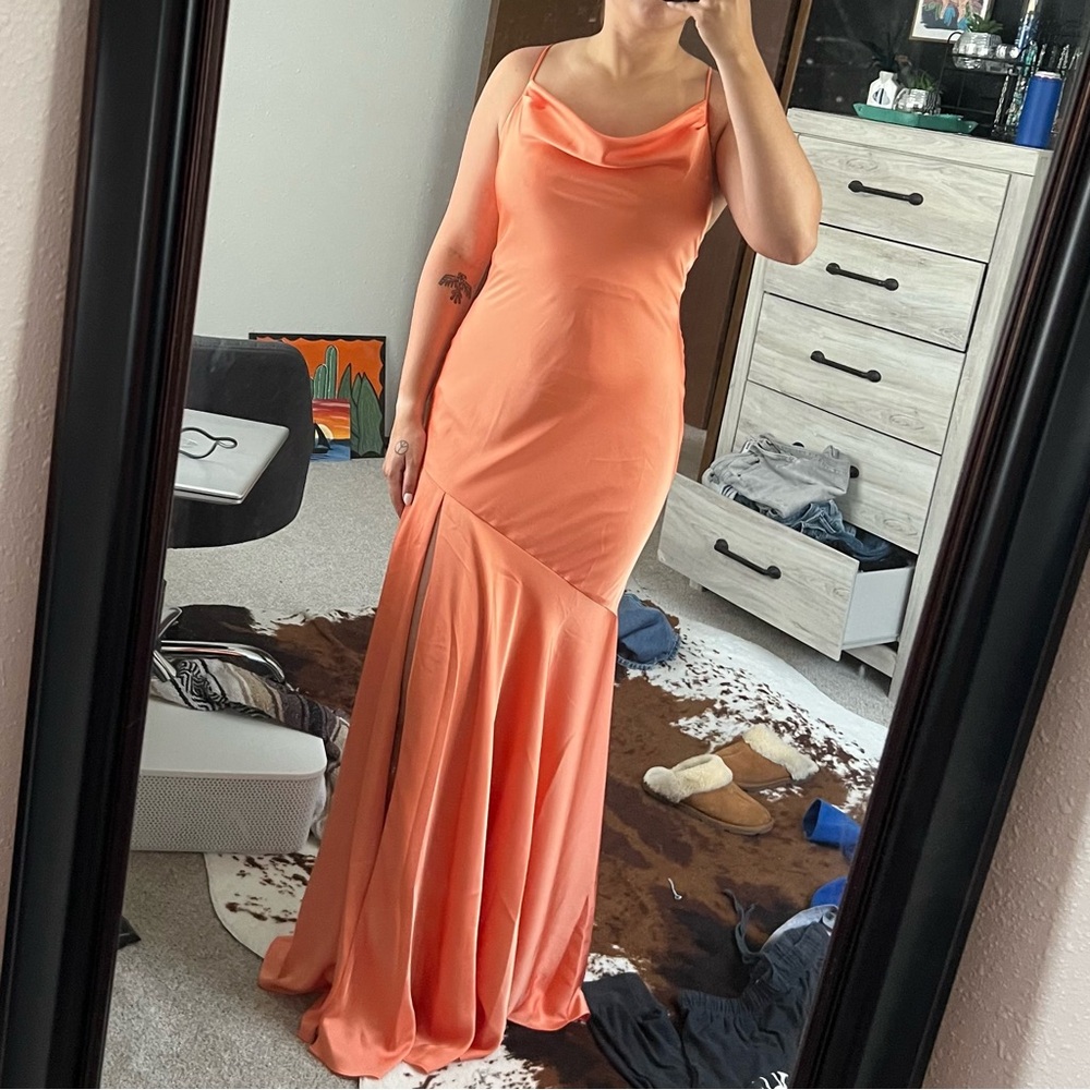 Birdy Grey Olivia Matte Satin Dress